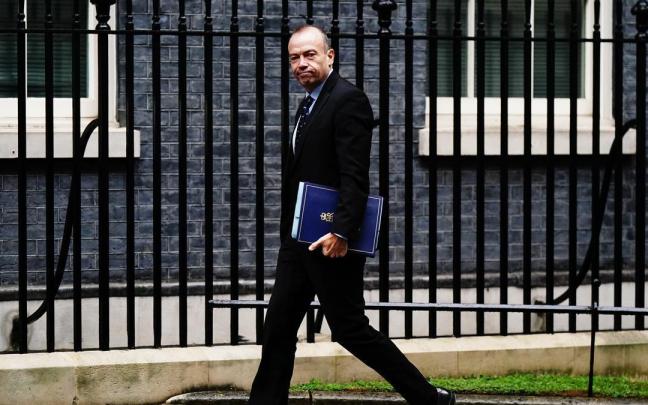 Chris Heaton-Harris, ministro británico para Irlanda del Norte. Chris Heaton-Harris, ministro británico para Irlanda del Norte.