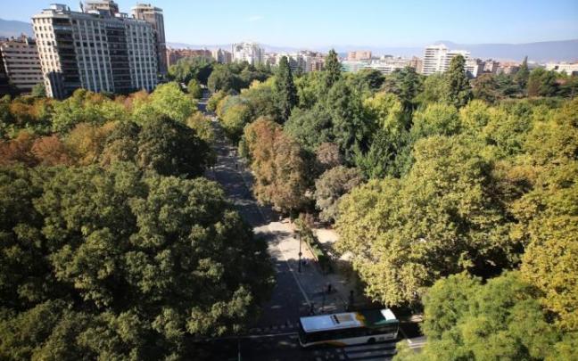 Vista aérea de la zona del hallazgo junto a la Taconera. Vista aérea de la zona del hallazgo junto a la Taconera.