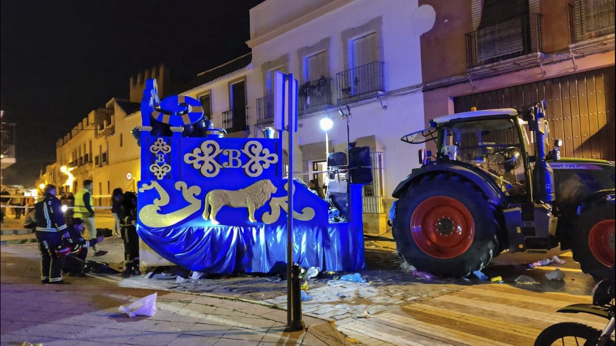 Los heridos en la cabalgata de Marchena se elevan a once, dos de ellos  graves - Onda Vasca