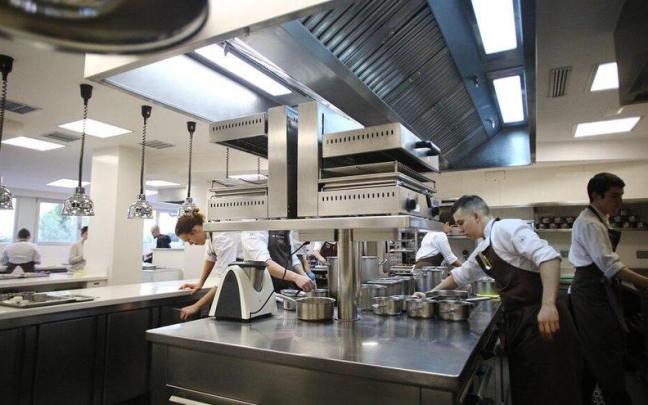 Fogones del restaurante Mugaritz