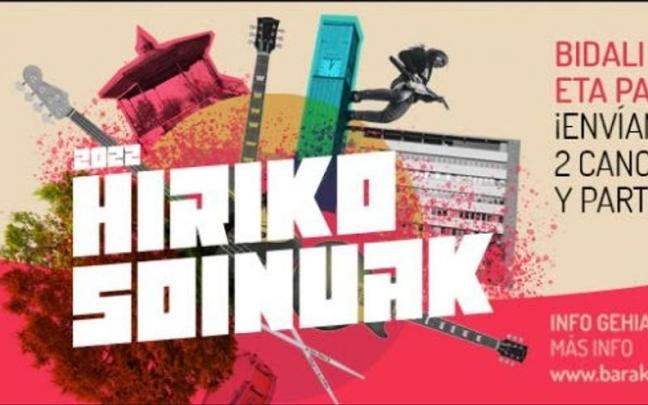 Cartel del concurso Hiriko Soinuak