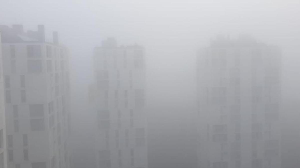 La niebla también cubre Zabalgana