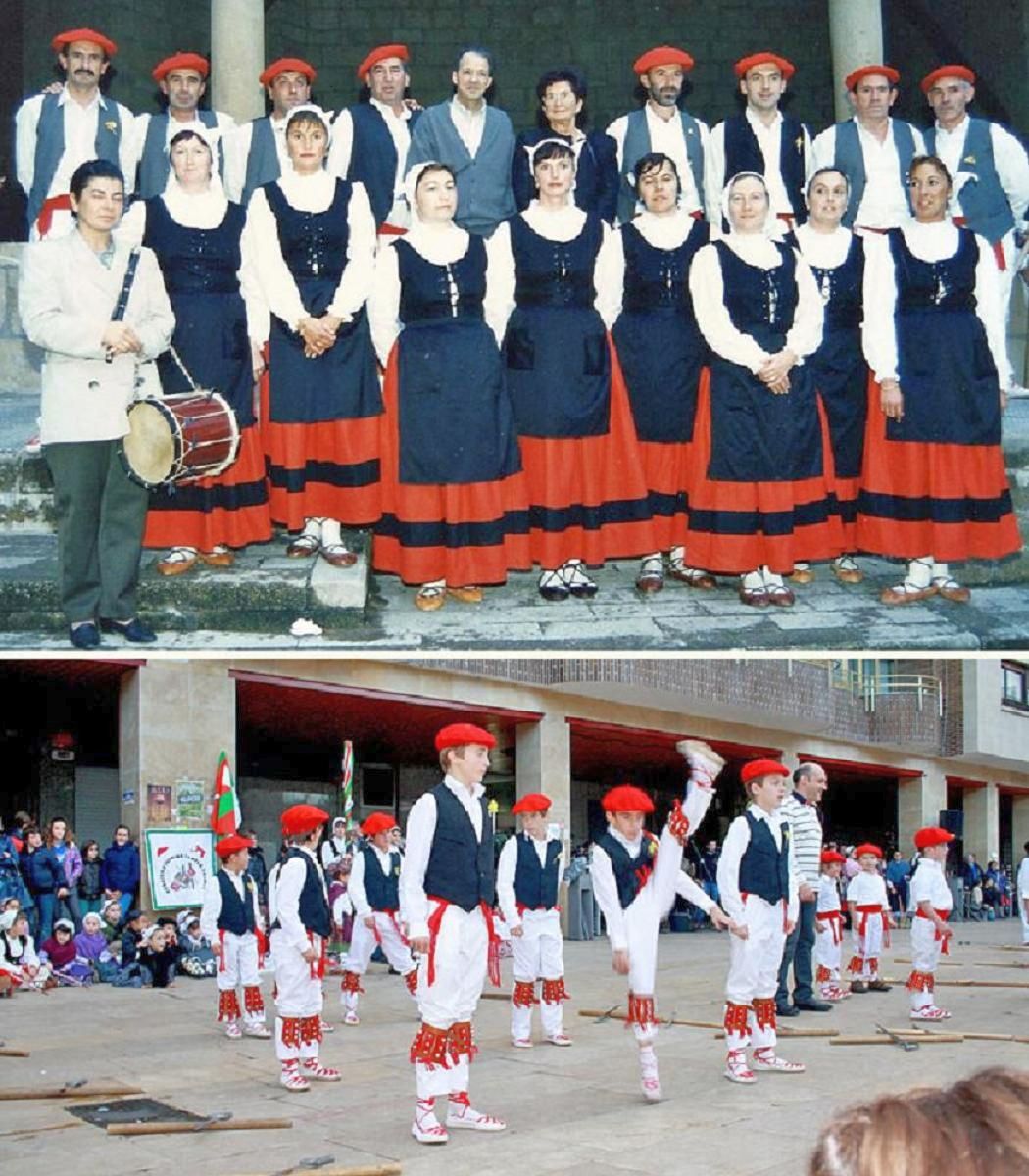 Iremiñe Dantza Taldea agrupa a más de 50 niños.