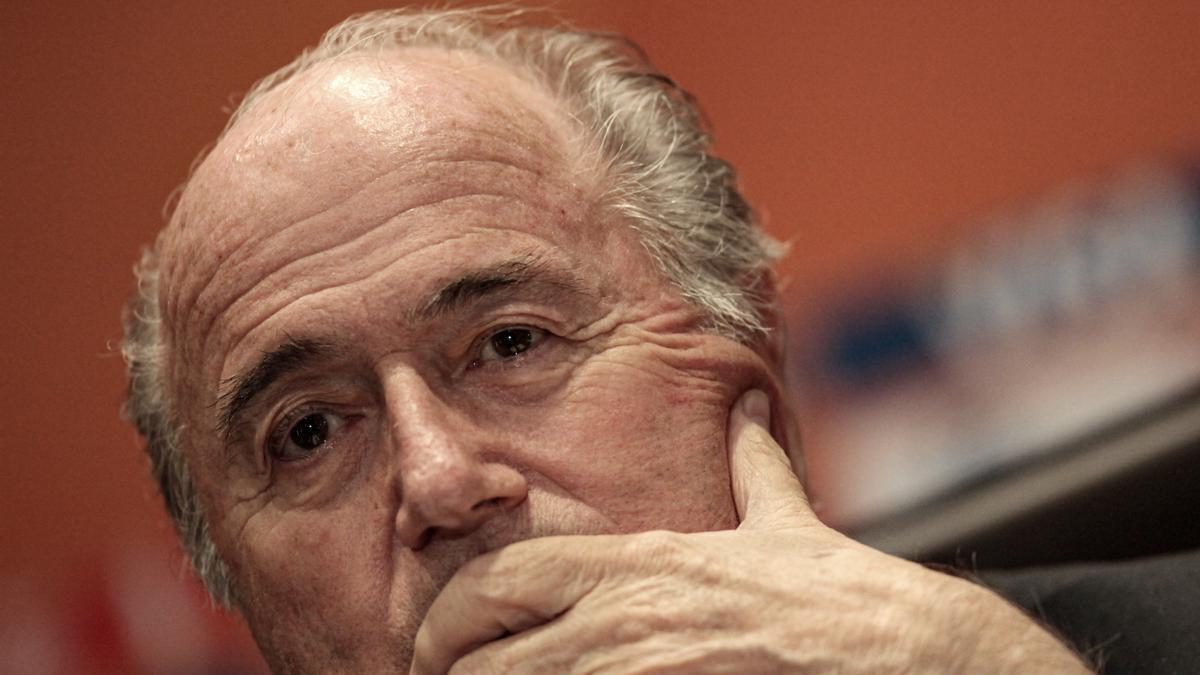 El ex presidente de la FIFA, Joseph Blatter.