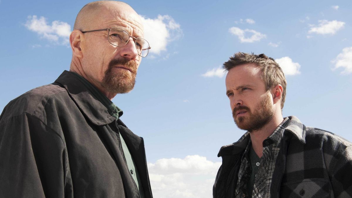 Bryan Cranston y Aaron Paul, en &lsquo;Breaking Bad&rsquo;.