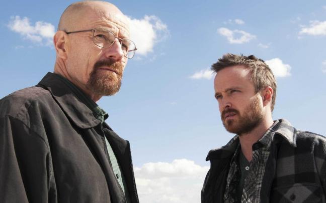 Bryan Cranston y Aaron Paul, en &lsquo;Breaking Bad&rsquo;.
