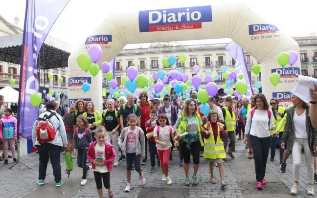 Caminata Solidaria organizada por Asafes en una imagen de archivo.