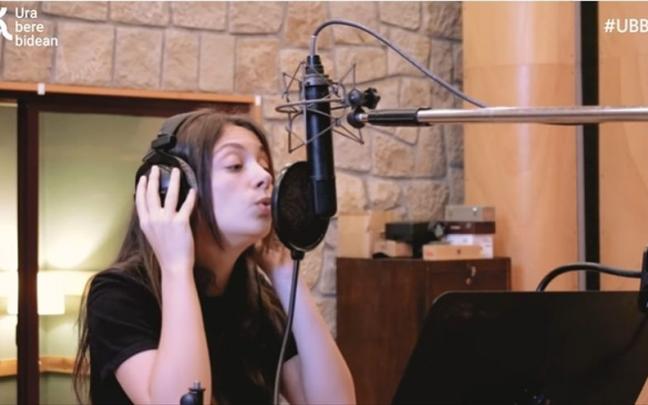 Maren graba con la BOS ‘Katalintxu’, canción dedicada a su tatarabuela Maren graba con la BOS ‘Katalintxu’, canción dedicada a su tatarabuela