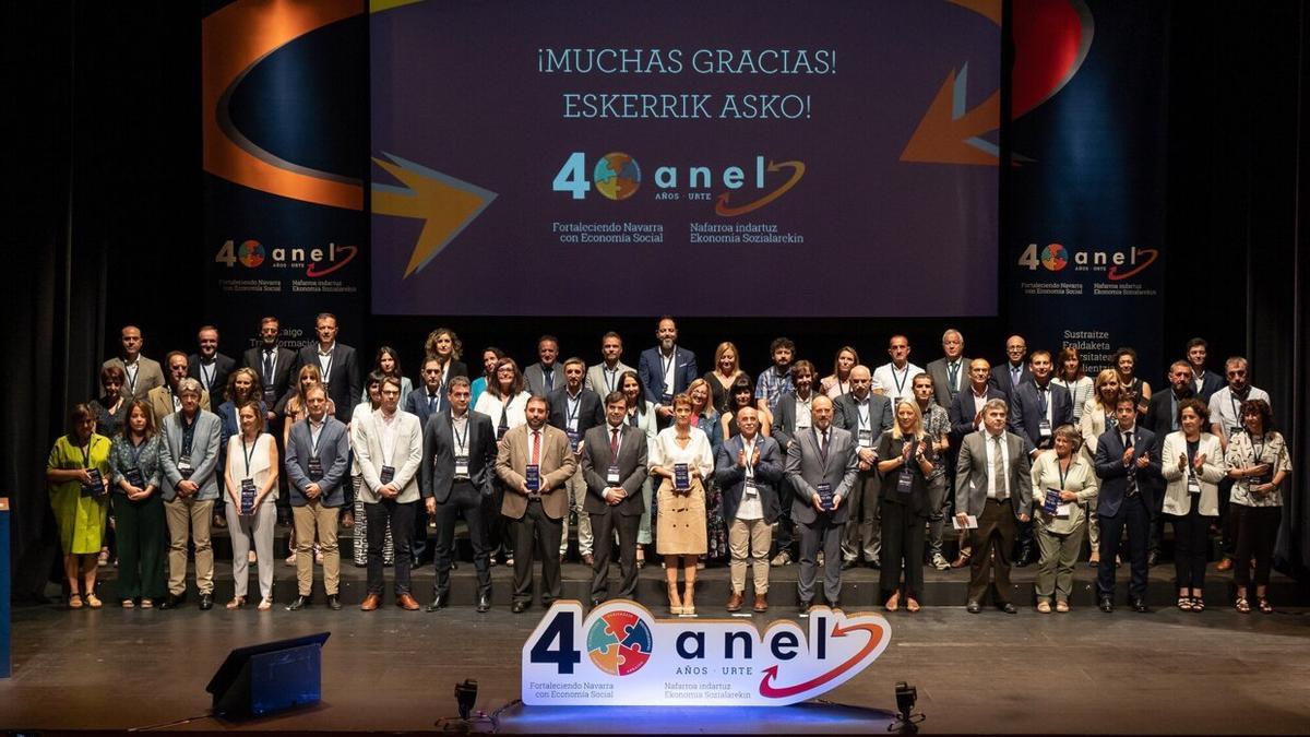 Celebración del 40º aniversario de ANEL.