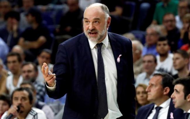 Pablo Laso, durante un partido Pablo Laso, durante un partido