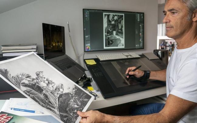 El ilustrador guipuzcoano Ángel Unzueta ficha por IDW Publishing para dibujar 'Star Trek'.