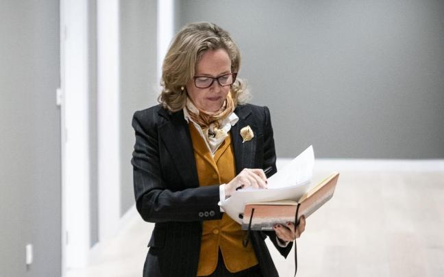 La vicepresidenta primera y ministra de Asuntos Económicos y Transformación Digital, Nadia Calviño. La vicepresidenta primera y ministra de Asuntos Económicos y Transformación Digital, Nadia Calviño.