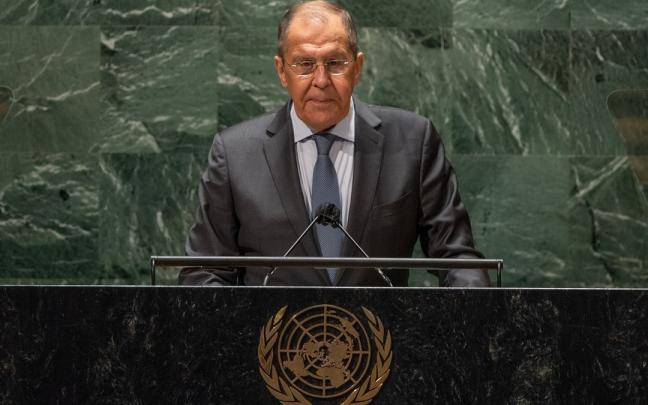 El ministro de Asuntos Exteriores de Rusia, Serguei Lavrov. El ministro de Asuntos Exteriores de Rusia, Serguei Lavrov.