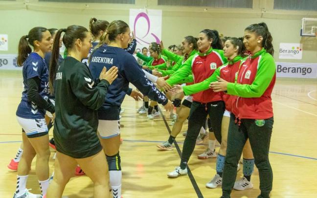 La Euskal Selekzioa se midi&oacute; el a&ntilde;o pasado a Argentina en Berango.