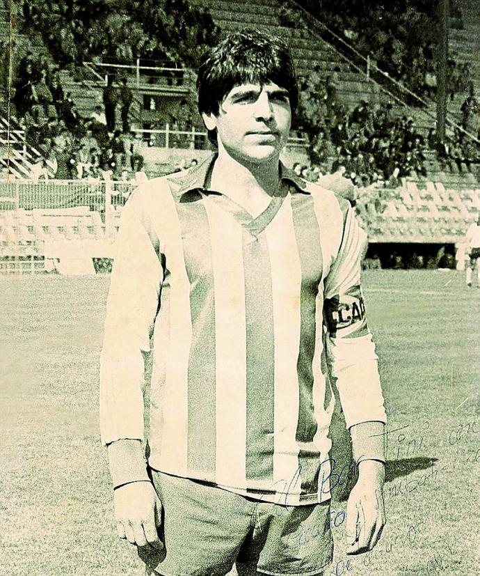 Juan Morgado, clase y elegancia a partes iguales, vistió de albiazul durante seis temporadas (1976-81 y 1985-86). Foto: Archivo Asun Gorospe