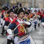 La Peña Anastasio desfilando en la Tamborrada en una imagen de archivo