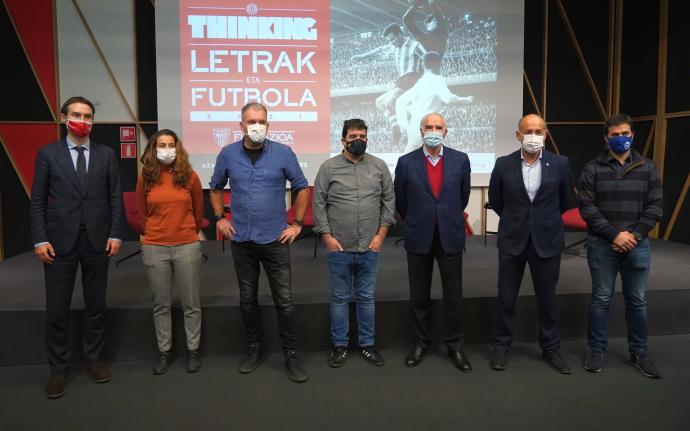 Celebración de la tercera jornada de esta edición del Thinking, Letras y Fútbol.