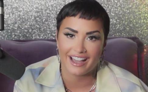 La actriz y cantante Demi Lovato. La actriz y cantante Demi Lovato.