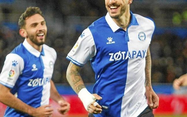 Joselu, Luis Rioja, Laguardia y Loum son hasta ahora los únicos jugadores albiazules que han visto puerta.
