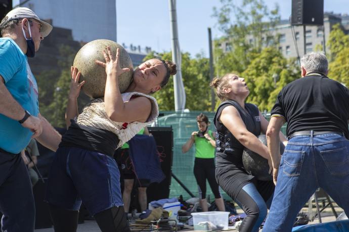 Plazas, frontones y calles de Bilbao acogerán exhibiciones de deporte rural