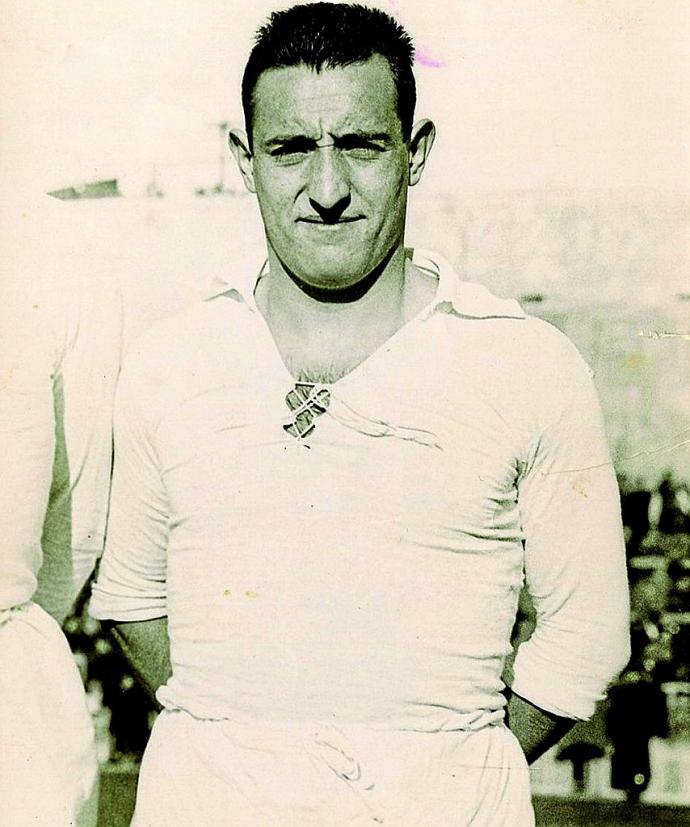 Pepe Mardones fue un magnífico defensa, que jugó cinco temporadas en el Real Madrid. También defendió los colores del Deportivo Alavés, Logroño, Sabadell y Mirandés. Foto: Archivo Familia Mardones