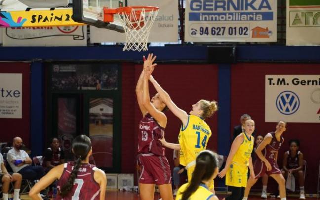 Melisa Brcaninovic sufrió ayer miércoles en el juego interior.