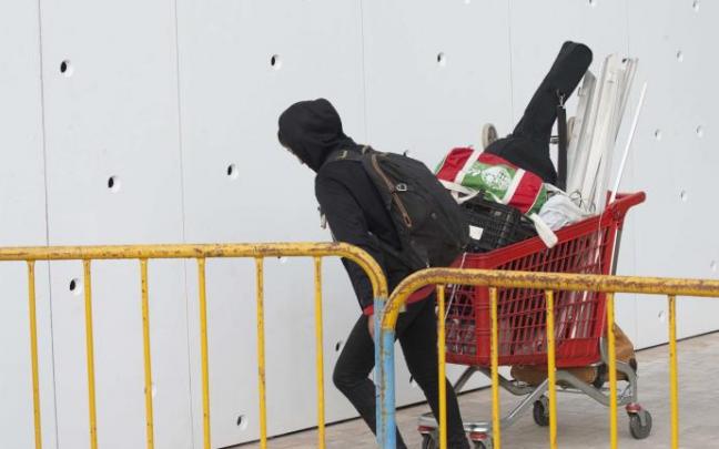 Desalojo en Olarizu.