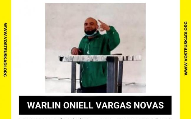 Se busca a un joven de 30 años desaparecido en Vitoria desde hace una semana