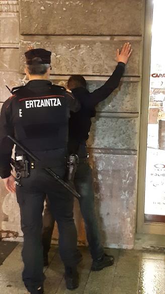 Detención de uno de los autores del robo