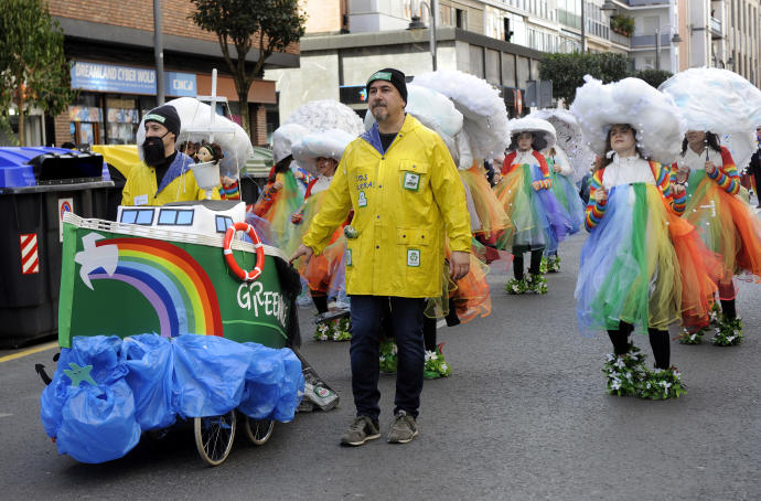 Desfile de Carnaval en Deusto.