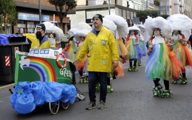 Desfile de Carnaval en Deusto.