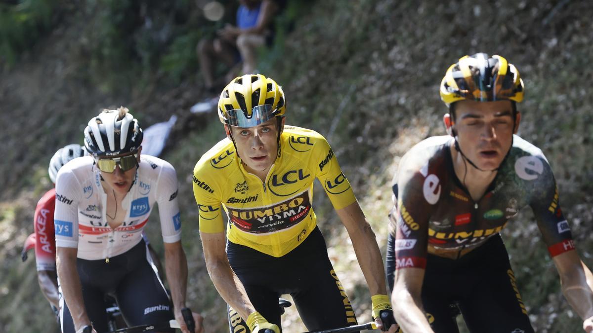 Vingegaard, durante el Tour que conquistó.