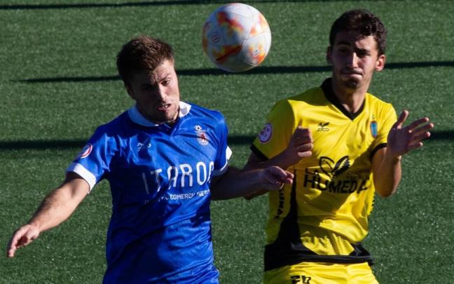 Lance de un encuentro pasado entre el Lagunak y la Txantrea.