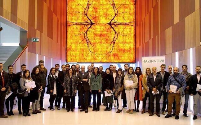 Entrega de galardones.