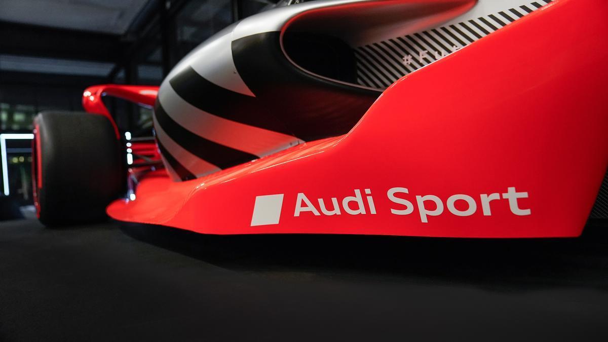 Prototipo de monoplaza de Fórmula 1 de Audi.