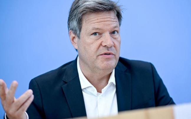 El ministro de Economía alemán, Robert Habeck. El ministro de Economía alemán, Robert Habeck.