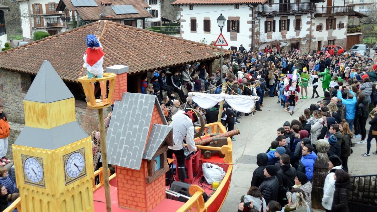 Vuelve el carnaval a Sunbilla tras la pandemia