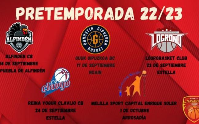 Pretemporada de ENERparking Basket Navarra