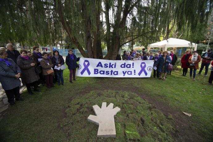 Acto contra la violencia machista.