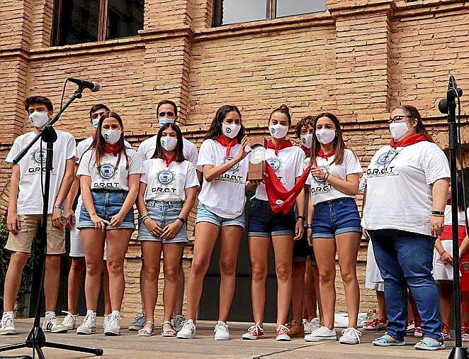 Alumnos de la escuela de La Anunciata.