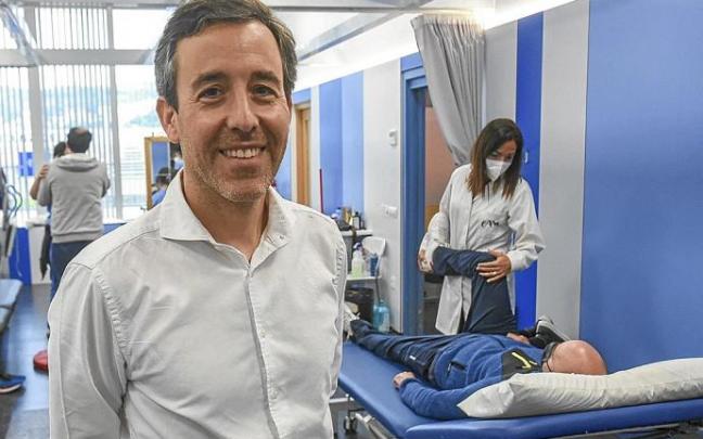 Pedro Carrascal, dtor. de la Asociación de esclerosis múltiple de Bizkaia.