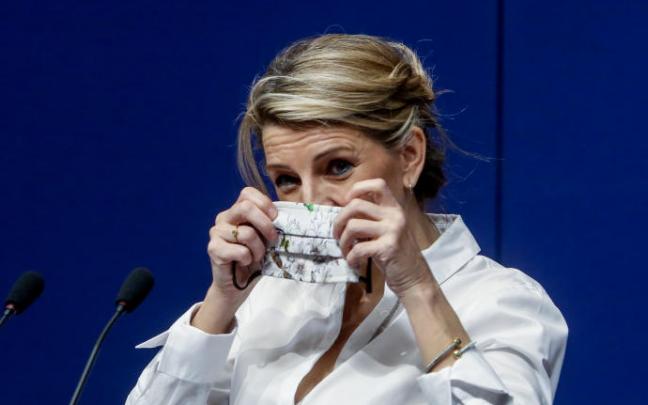 La ministra de Trabajo, Yolanda Díaz, espera cerrar pronto un acuerdo