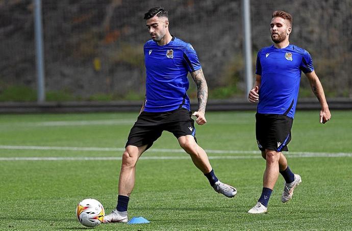 Diego Rico debutará hoy con la Real en el doble compromiso al que hará frente el equipo de Imanol Alguacil. Foto: R.S.