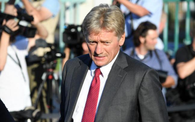 El portavoz del Kremlin, Dimitri Peskov.