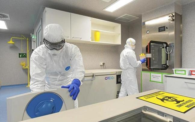 Laboratorio de bioseguridad. Foto: DNA
