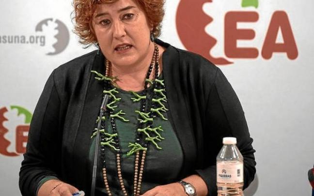 La secretaria general de Eusko Alkartasuna, Eba Blanco. Foto: Efe La secretaria general de Eusko Alkartasuna, Eba Blanco. Foto: Efe
