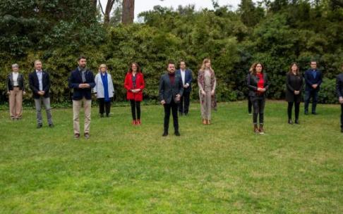 Pere Aragonès y sus consellers han celebrado este fin de semana en el Palacio de Pedralbes una jornada de trabajo y convivencia.