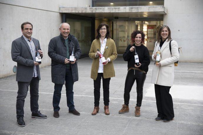 Representantes de las bodegas.