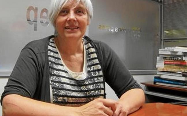 Dolors Sabater, presidenta de la CUP en el Parlament de Catalunya. Dolors Sabater, presidenta de la CUP en el Parlament de Catalunya.