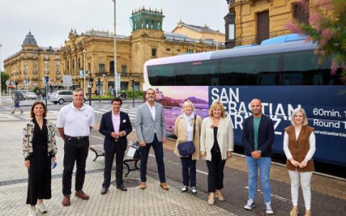 Donostia y Biarritz se promocionan juntas como único destino turístico Donostia y Biarritz se promocionan juntas como único destino turístico
